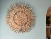 Hand woven sun circles decoration