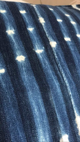 Dogon indigo cushion