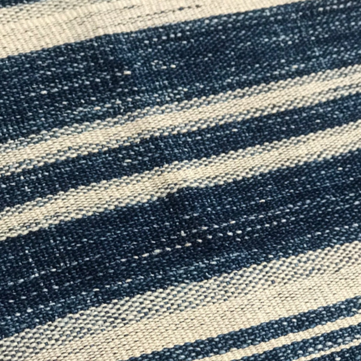Hand loomed indigo from Burkina Faso. Hand loomed indigo from Burkina Faso.