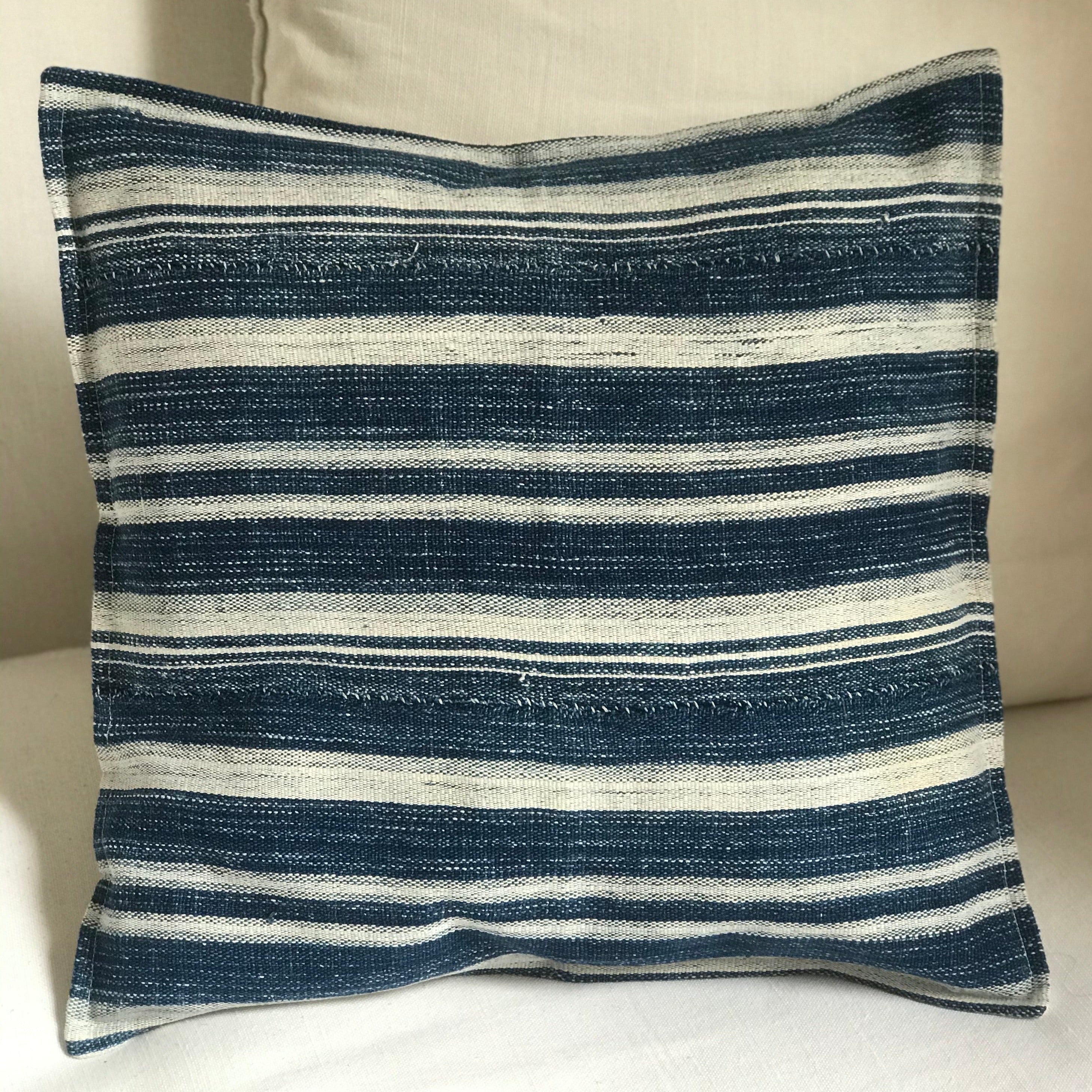 Hand loomed indigo from Burkina Faso. Hand loomed indigo from Burkina Faso.