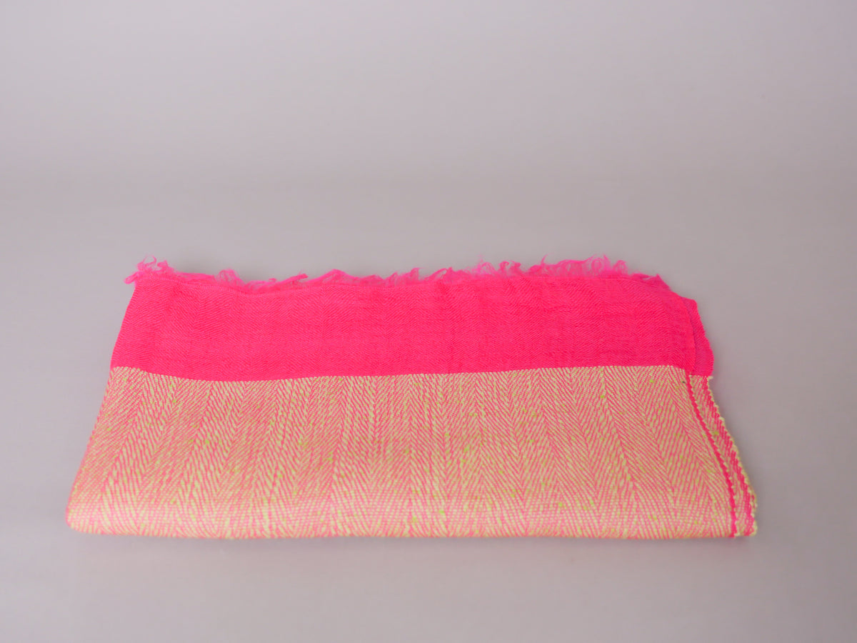 Echarpe en laine de cachemir et yak 