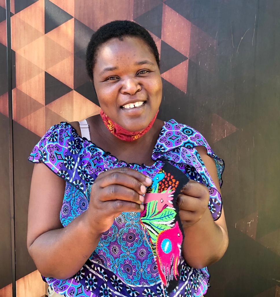 Contilda, une artisan chez Heartworks, Cape