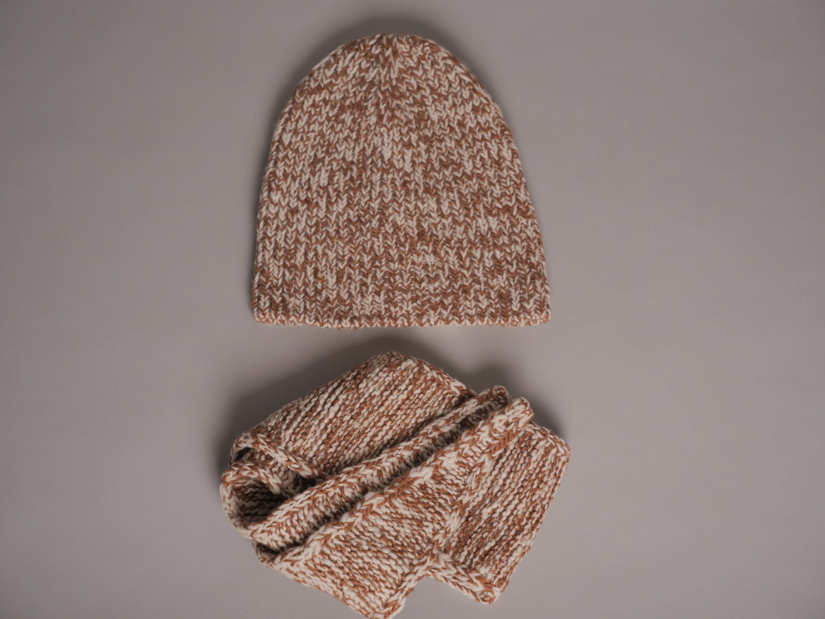 Écharpe cravate tricote main