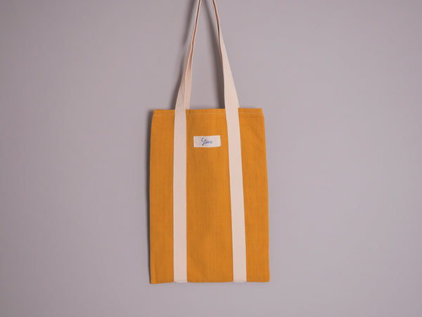 Cabas 100 % coton faso dan fani, fabriquée en France.