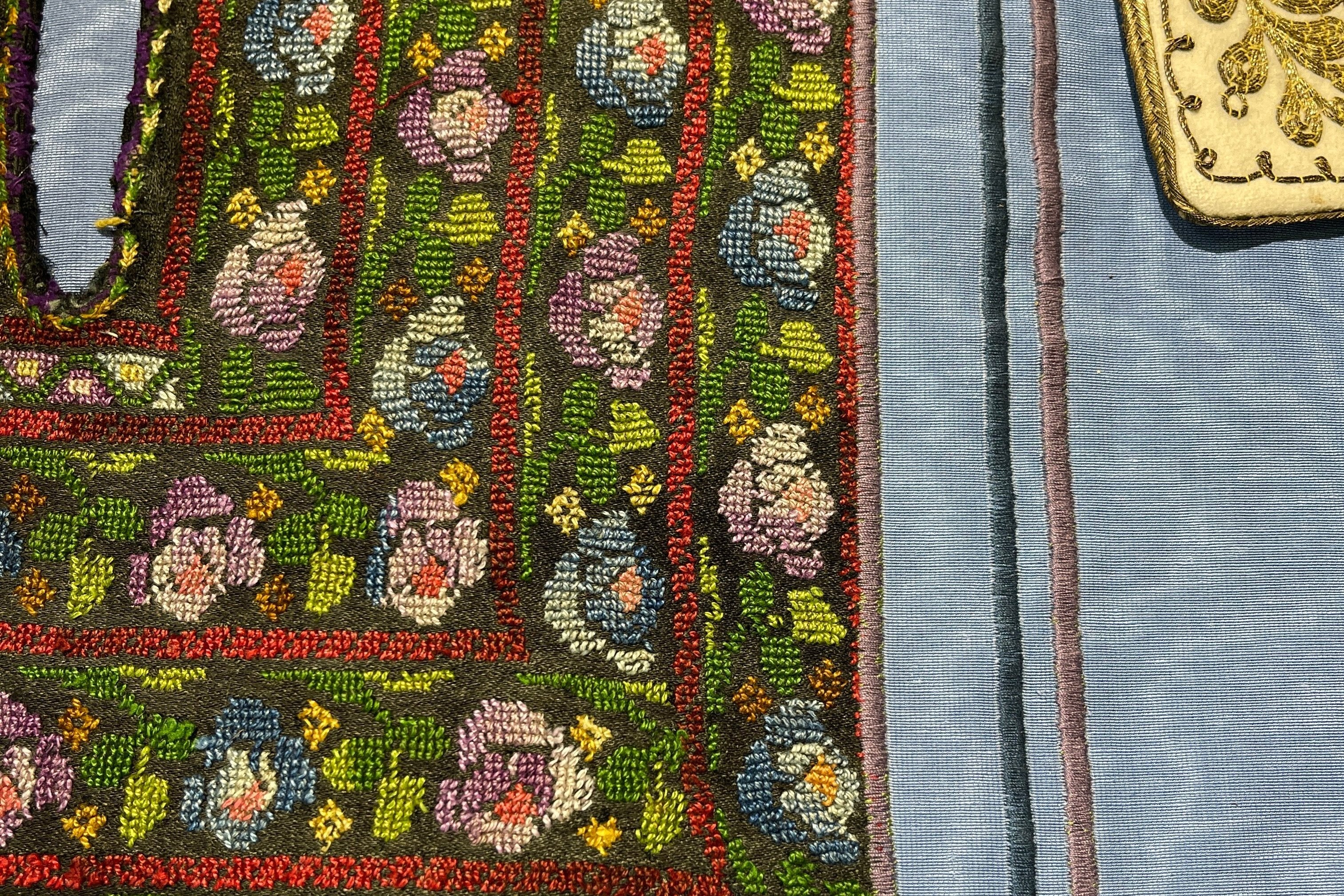 Traditional Palestinian Embroidery on a dress