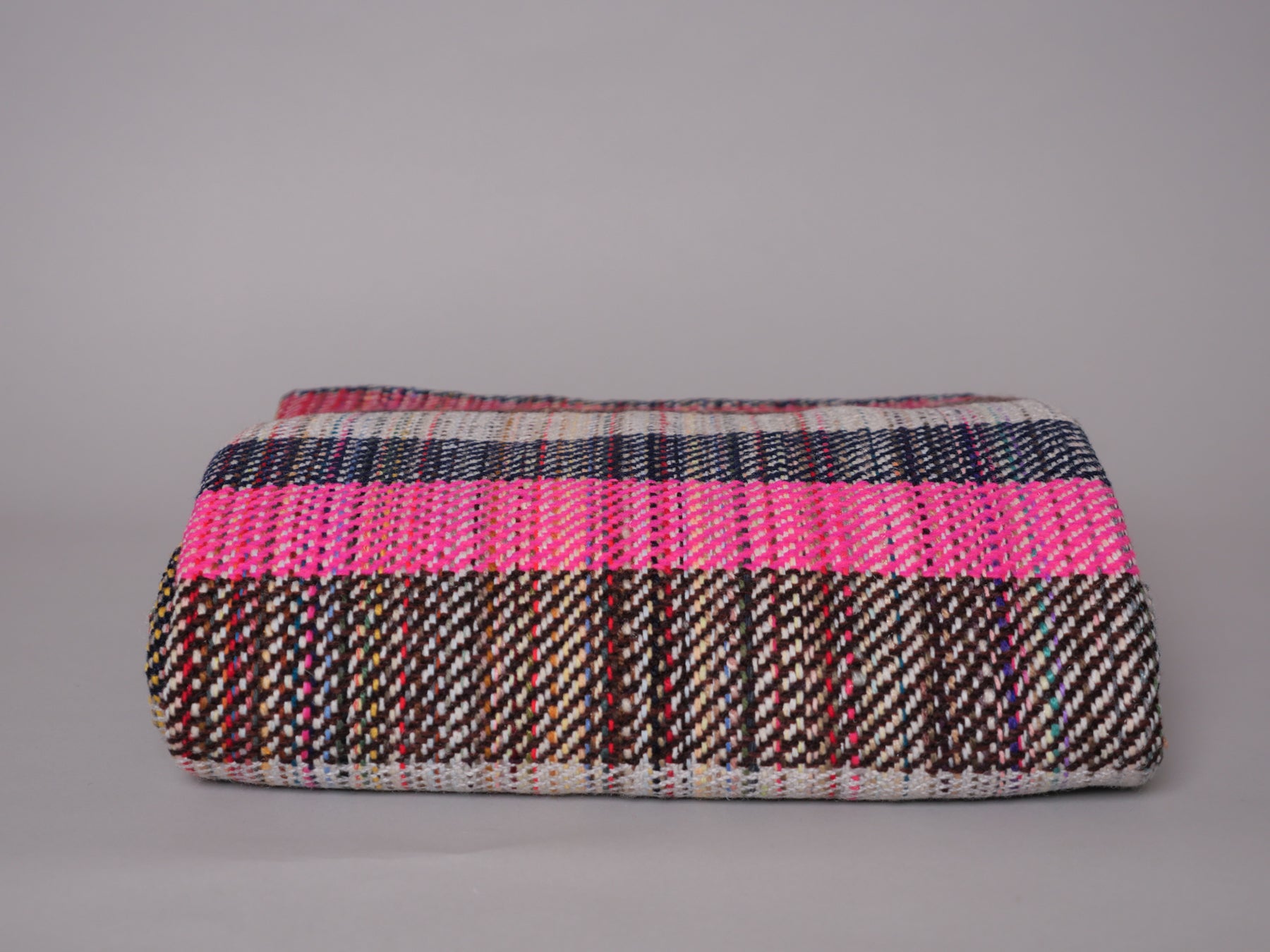 Khadi blanket, handwoven recycled PET. PRE ORDER Secondary image