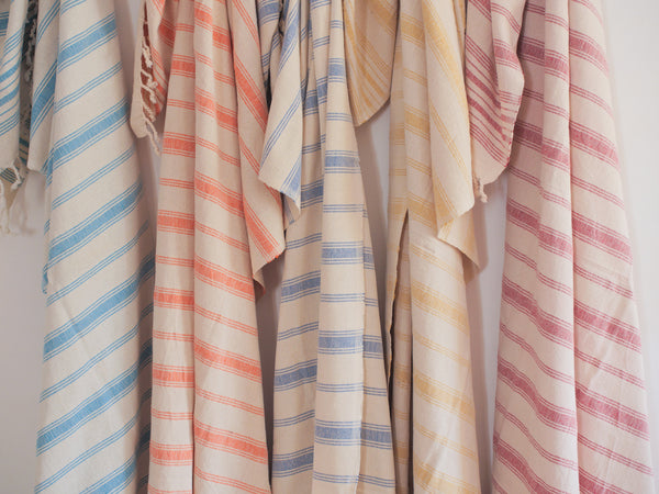 Serviettes khadi tissé main