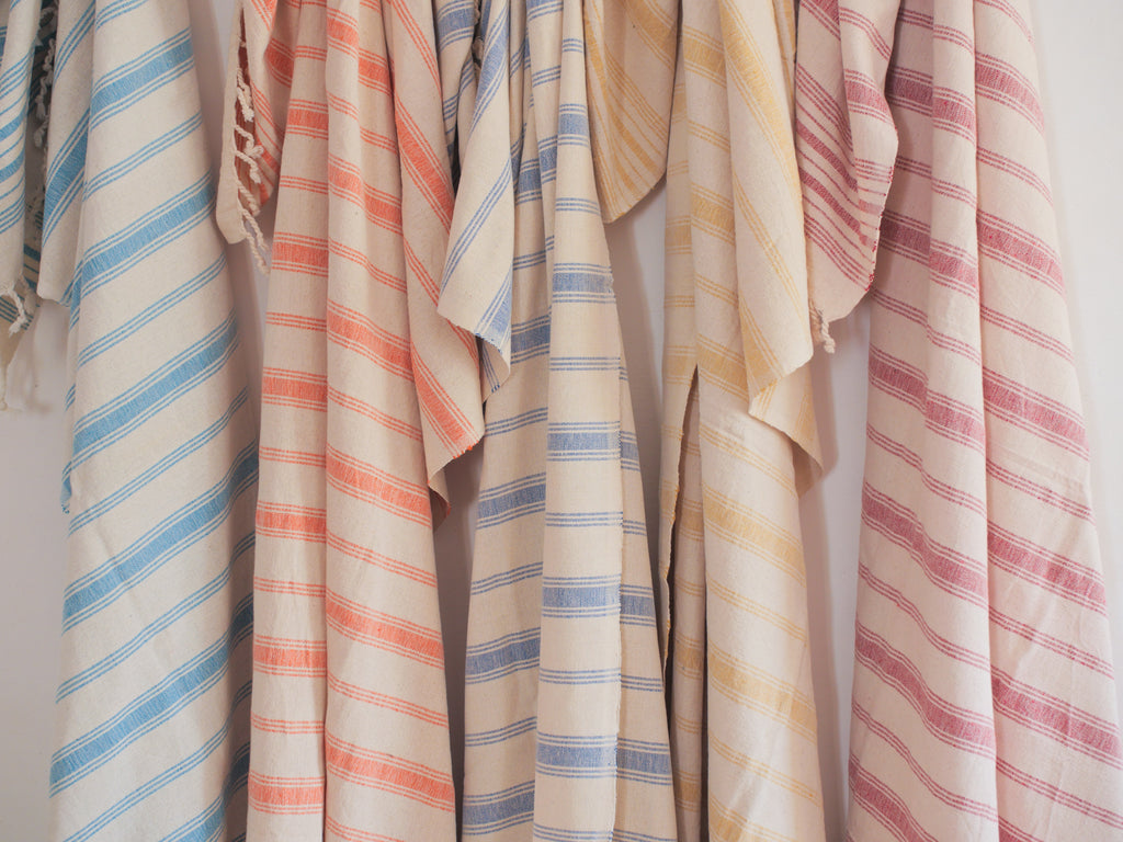 Serviette Khadi tissé main