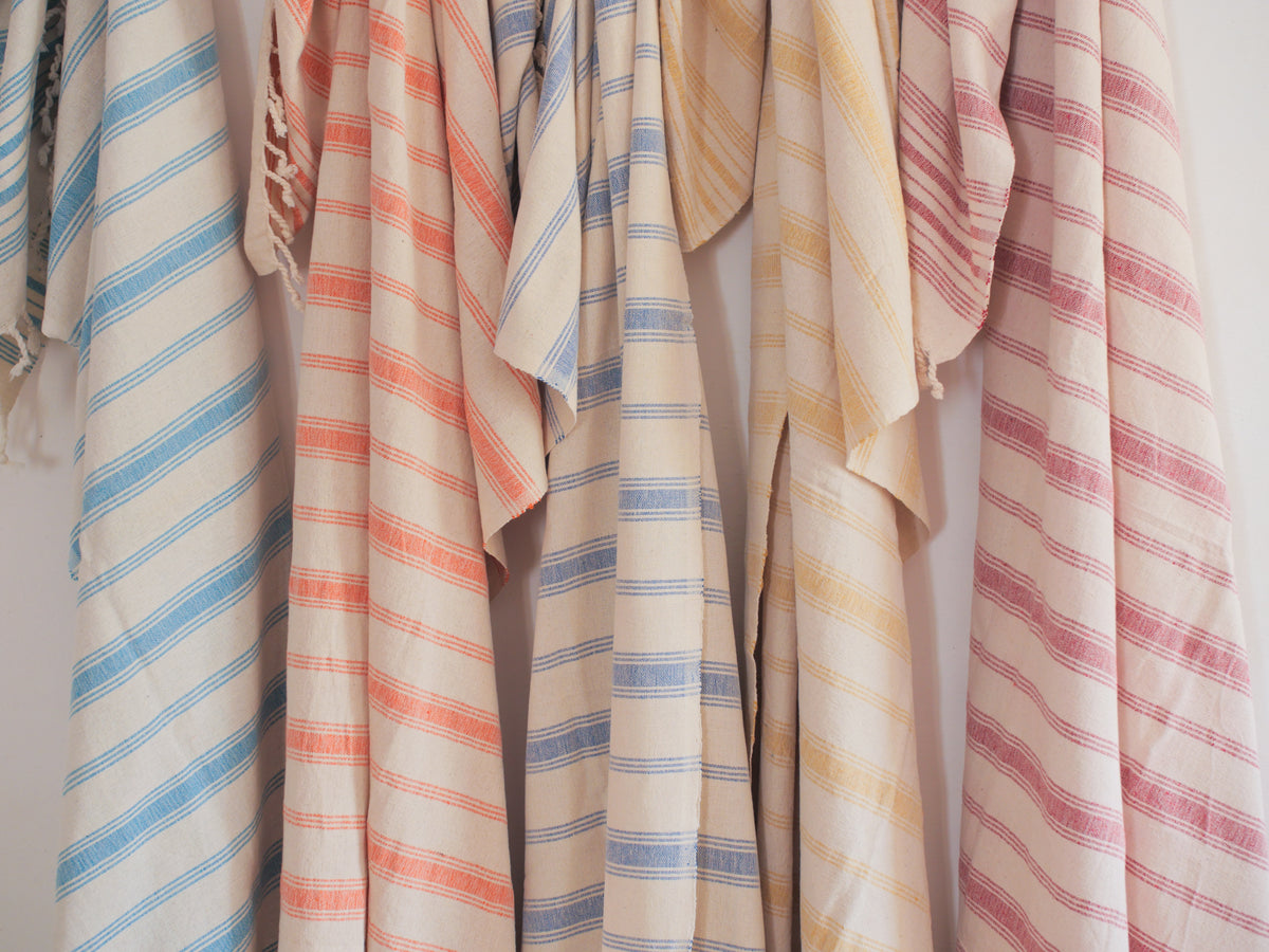 Serviette Khadi tissé main