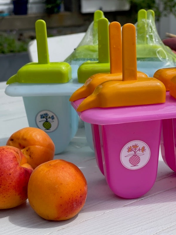 Plastic ice pop mold