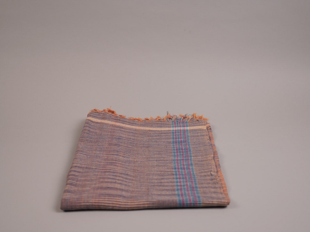 Tea towel "Space Dye" Violet, handwoven cotton Main image