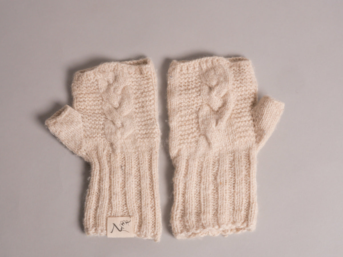 Ladakh Pashmina Mittens Main image
