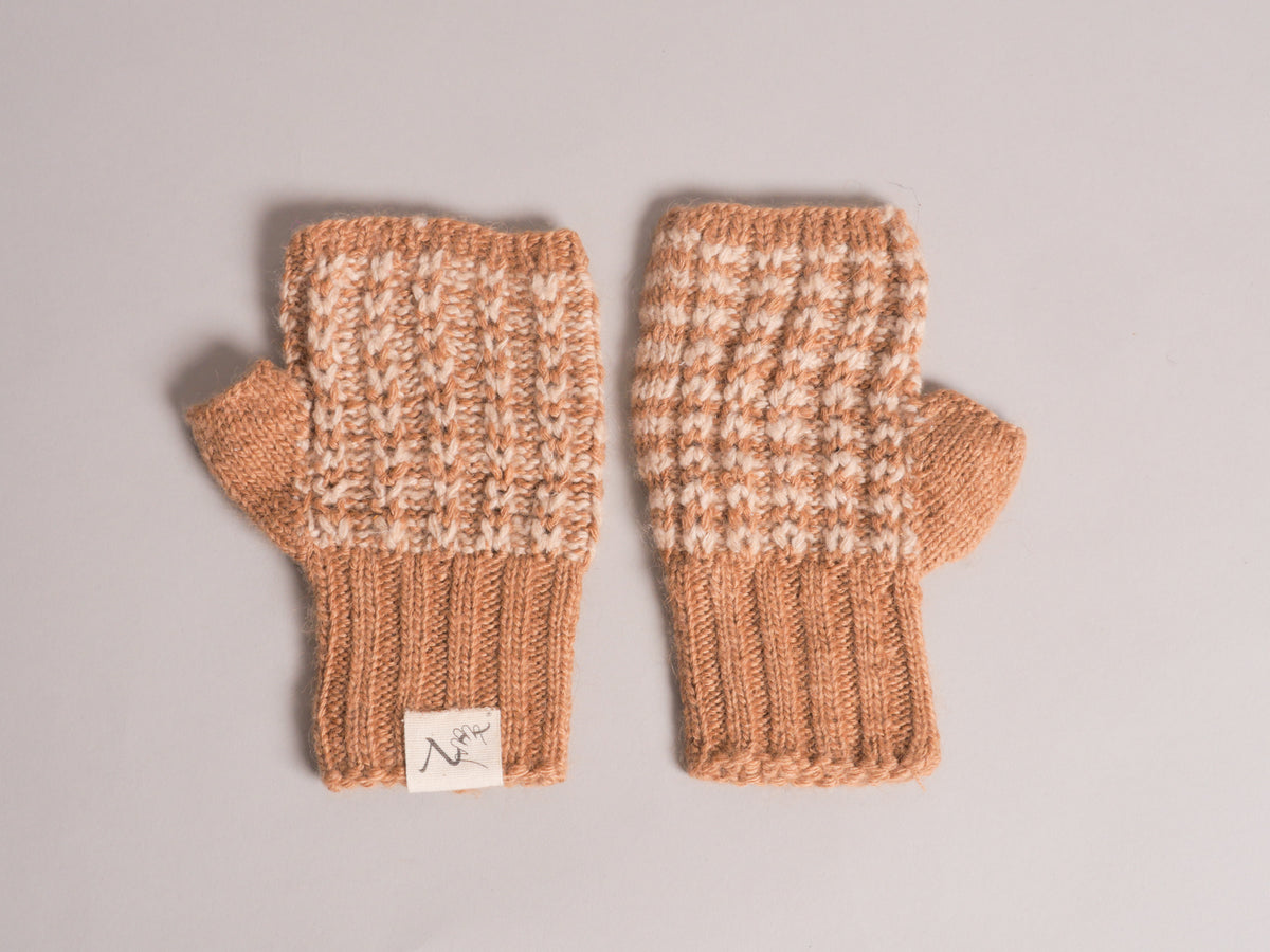 Ladakh Pashmina Mittens Main image