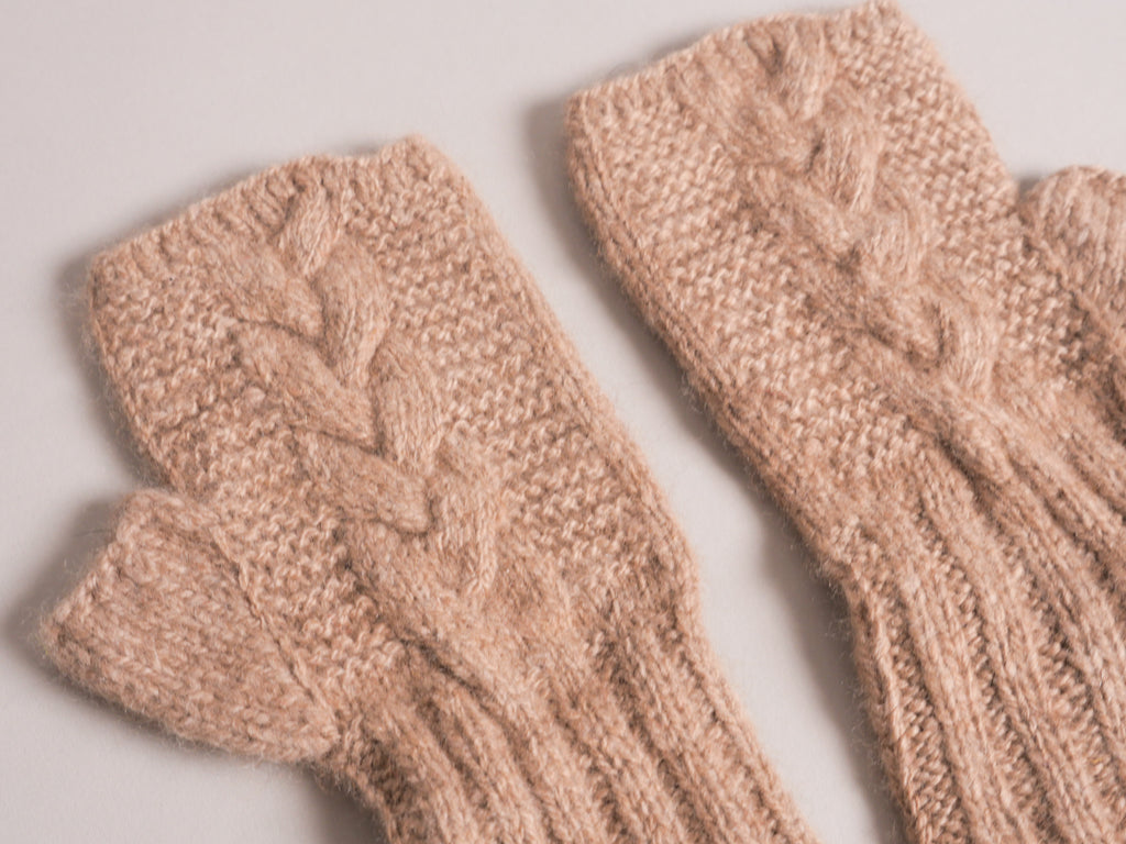 100% Pashmina gants 
