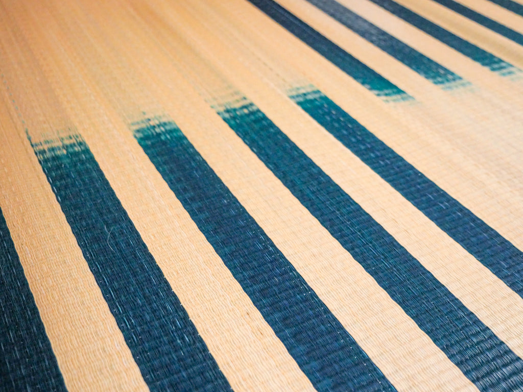 River Mat, handwoven river rush rug