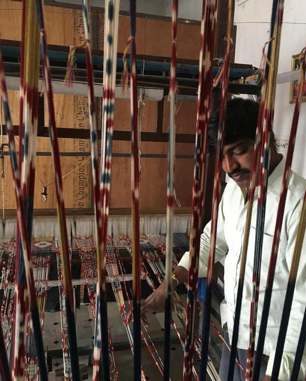 Tissage ikat