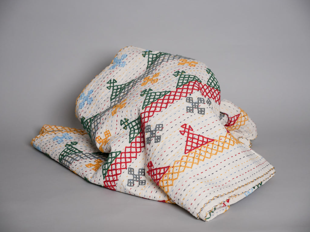 Rabani couverture brodé main