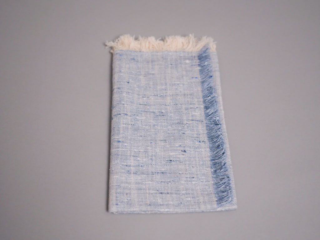 Set of 4 pure cotton napkins, handwoven by artisans