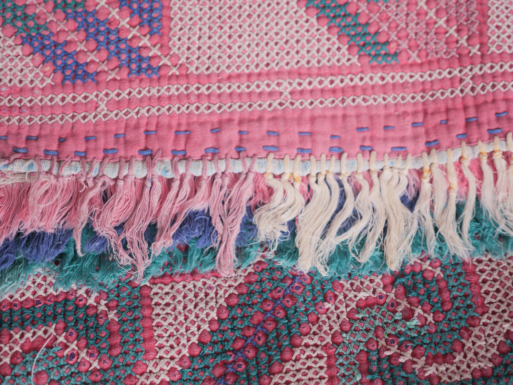 Couverture brodé main, Bangladesh, Inde