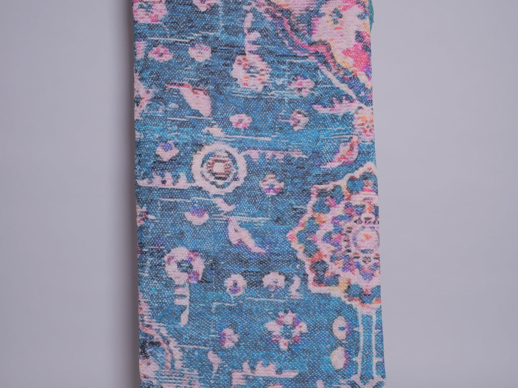 Vintage tapestry kantha, bedspread hand-embroidered cotton