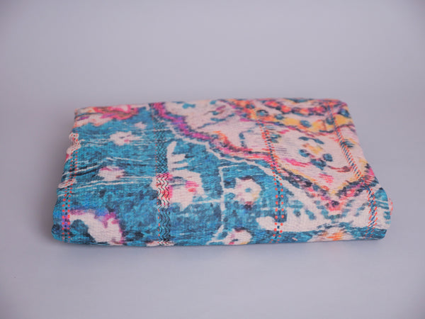 Kantha Vintage imprimé tapis.