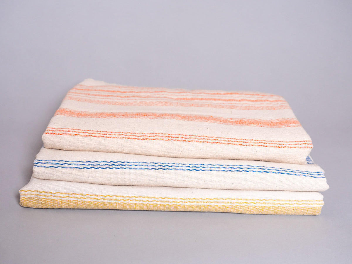Khadi serviette en coton, tissé main