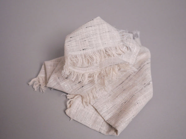 Set of 4 pure cotton napkins, handwoven by artisans