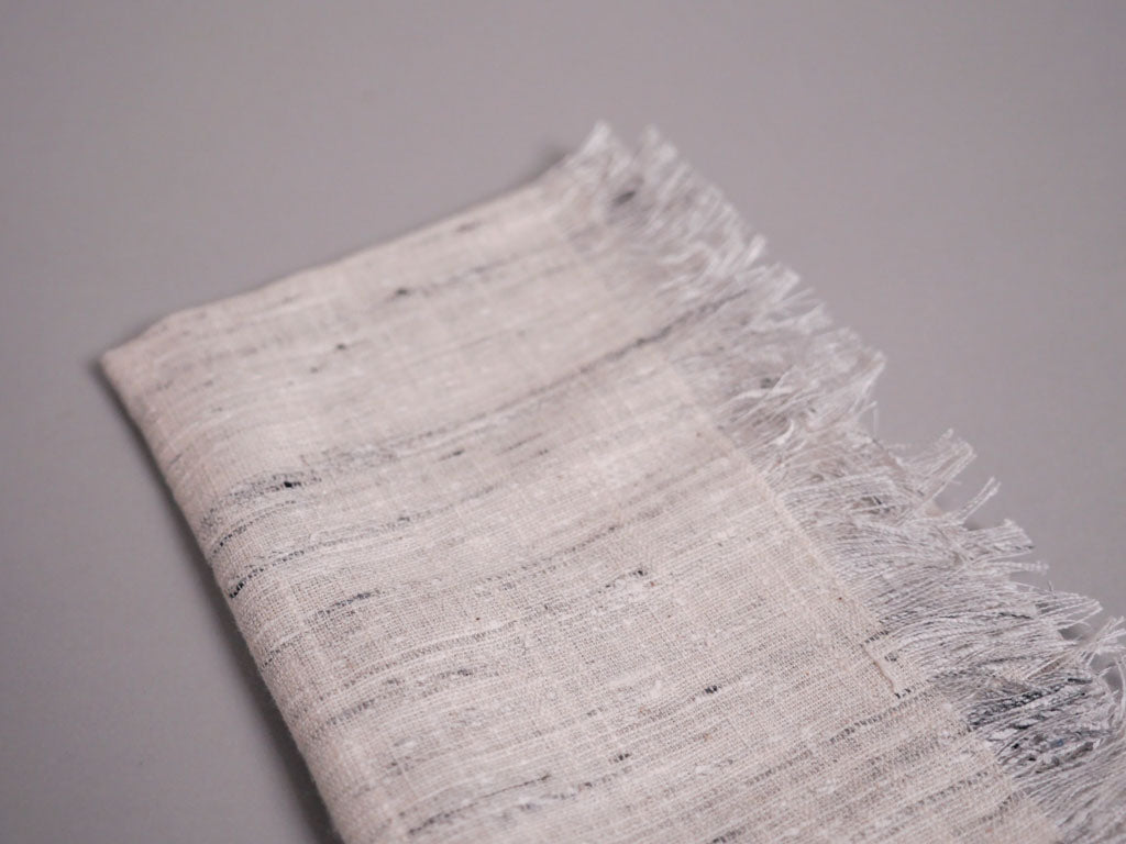 Set of 4 pure cotton napkins, handwoven by artisans