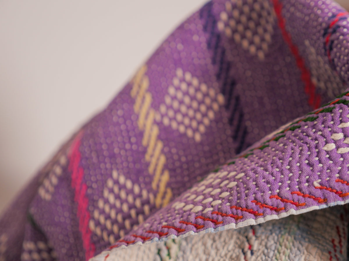 Violet Diamond Kantha Main image