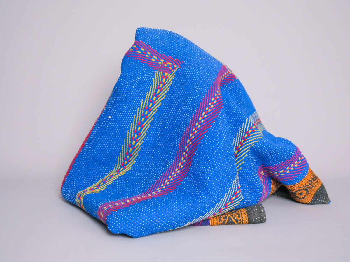 Vintage Kantha Couvre Lit