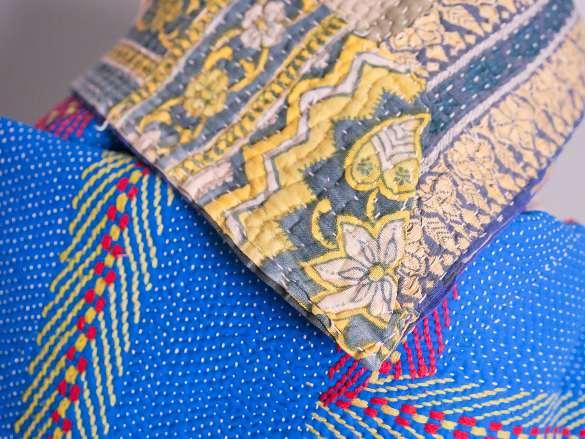 Vintage Kantha Couvre Lit