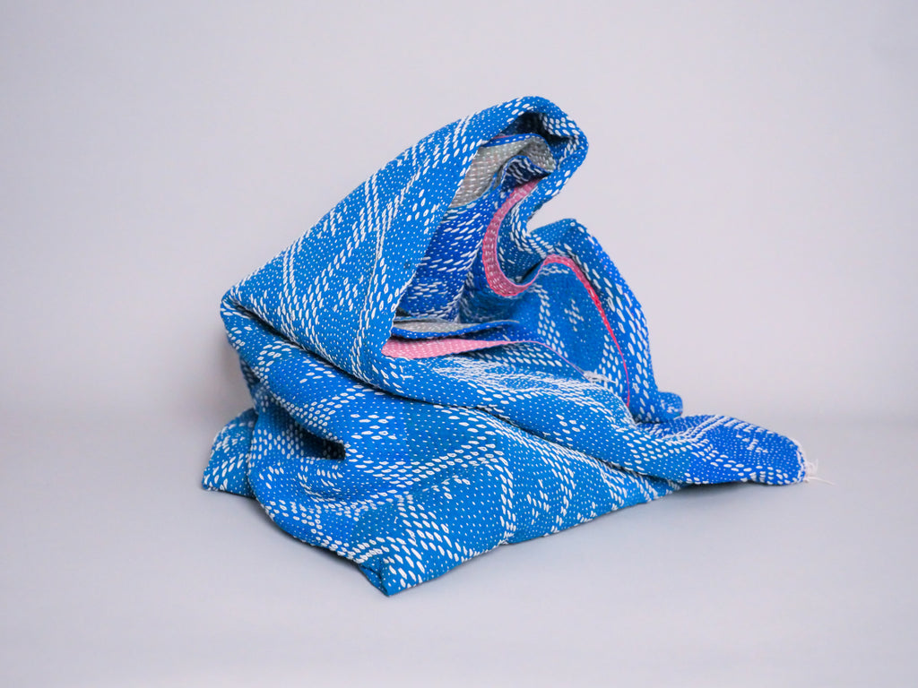 Vintage Kantha Brodé Main