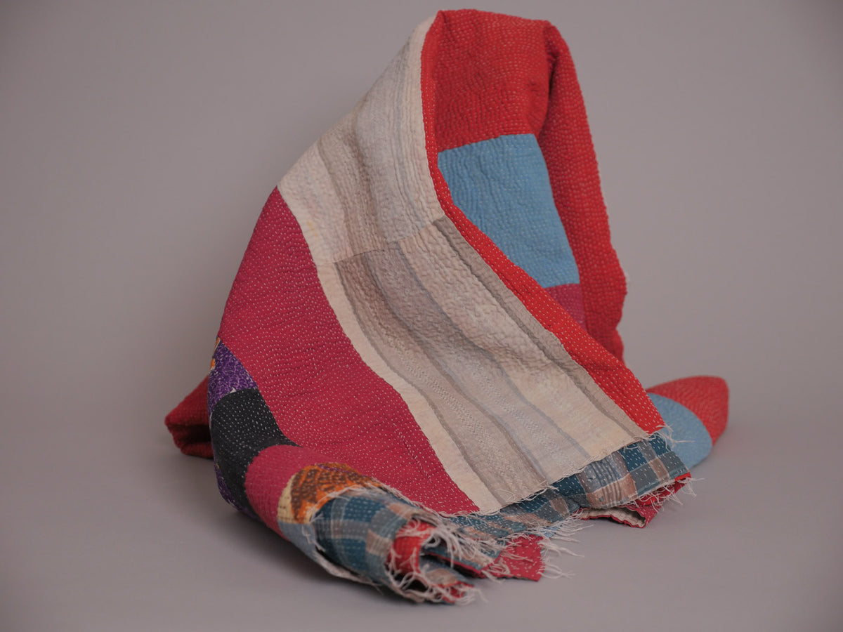Vintage kantha patchwork Main image