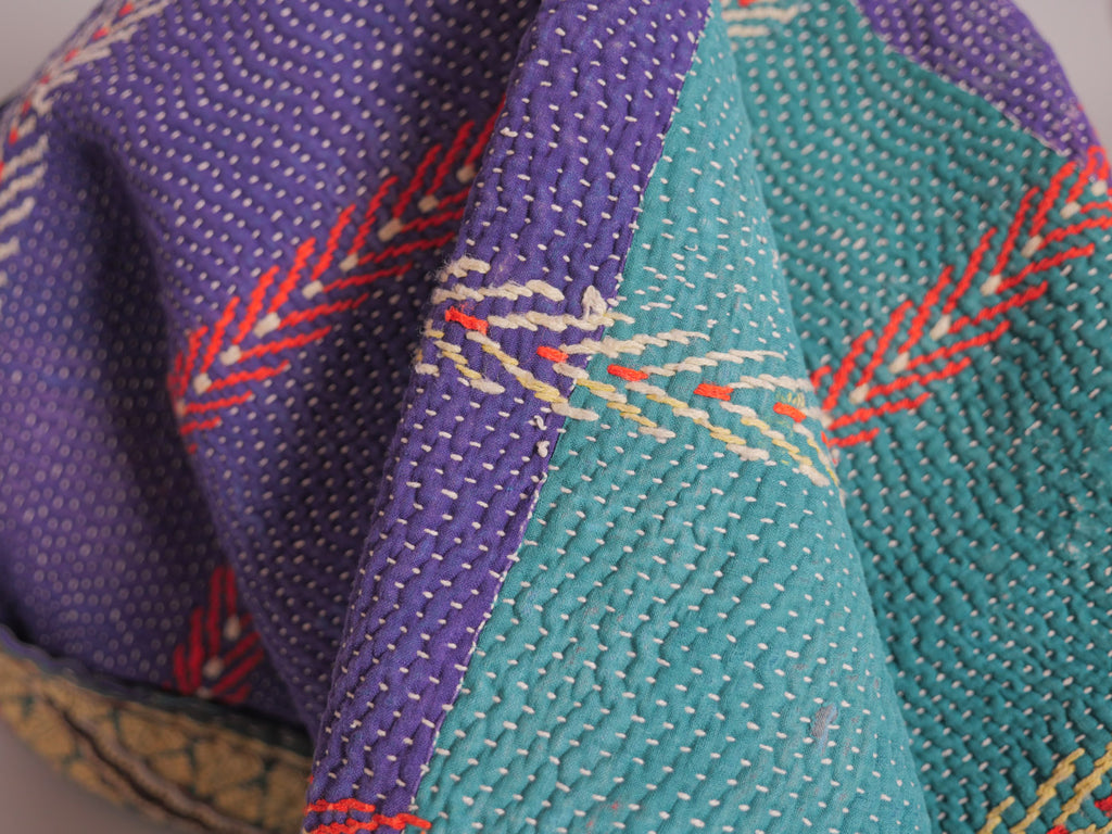 Vintage Kantha "Suns" Verso