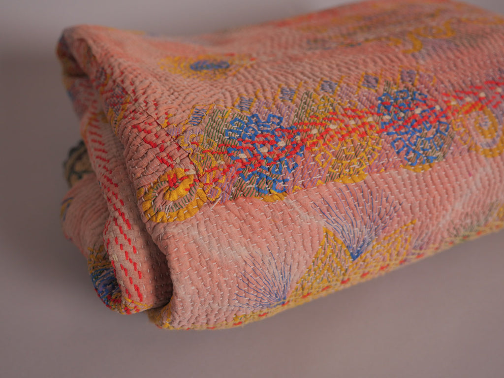 Vintage Kantha "Suns"