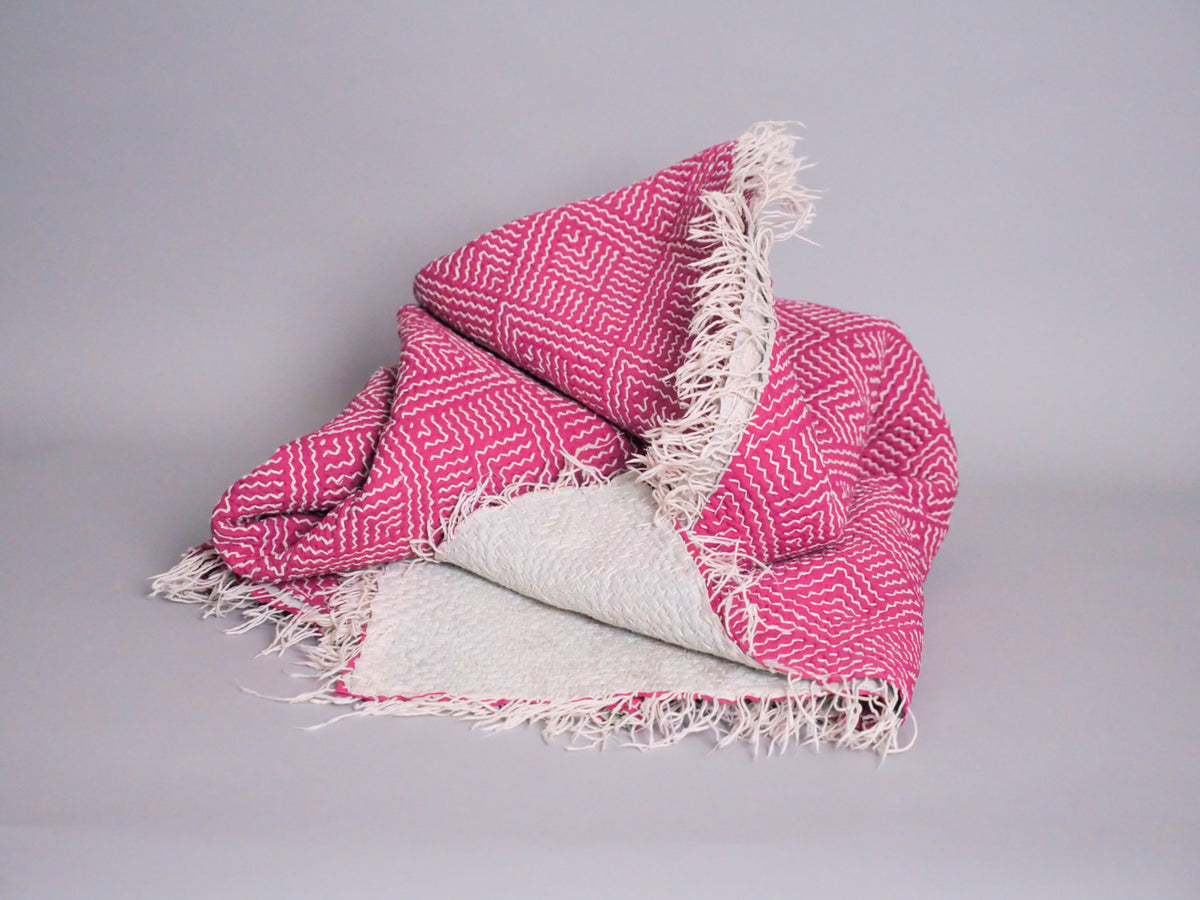 Couvre Lit Kantha Vintage