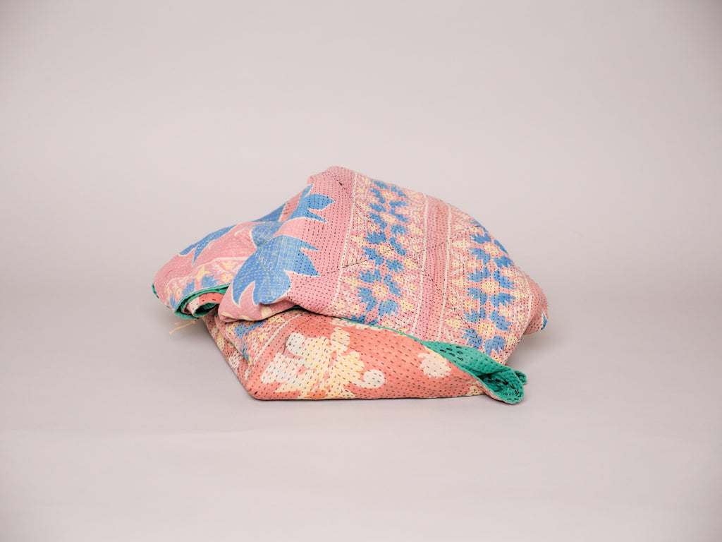 Vintage Kantha couvre lit
