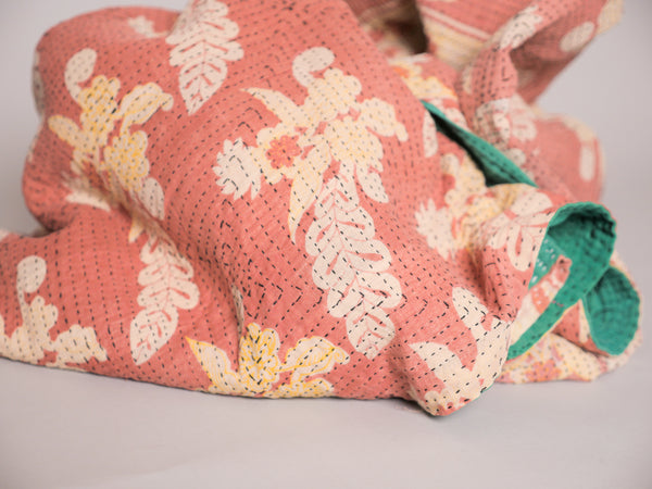 Vintage Kantha couvre lit