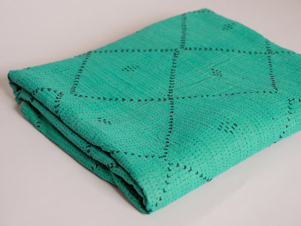 Vintage Kantha couvre lit