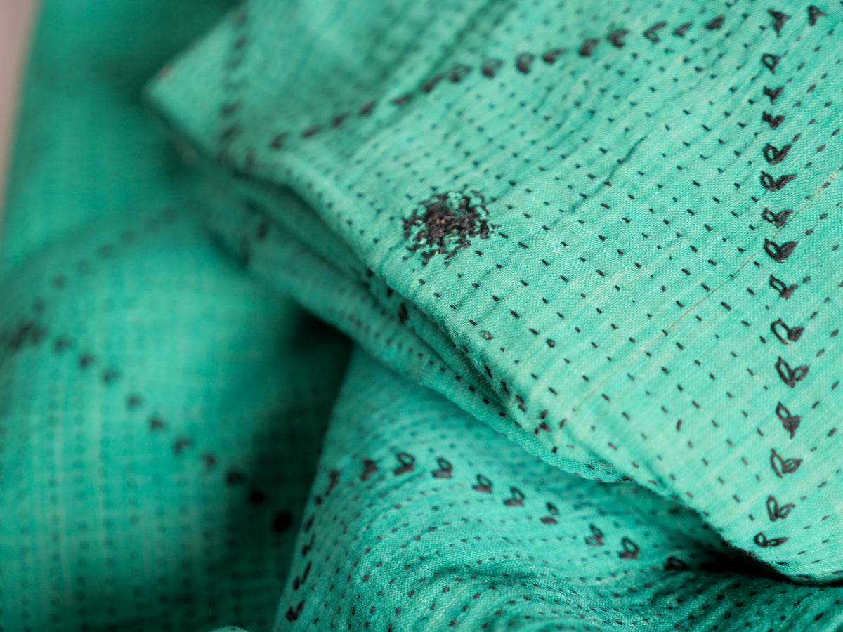 Vintage Kantha couvre lit