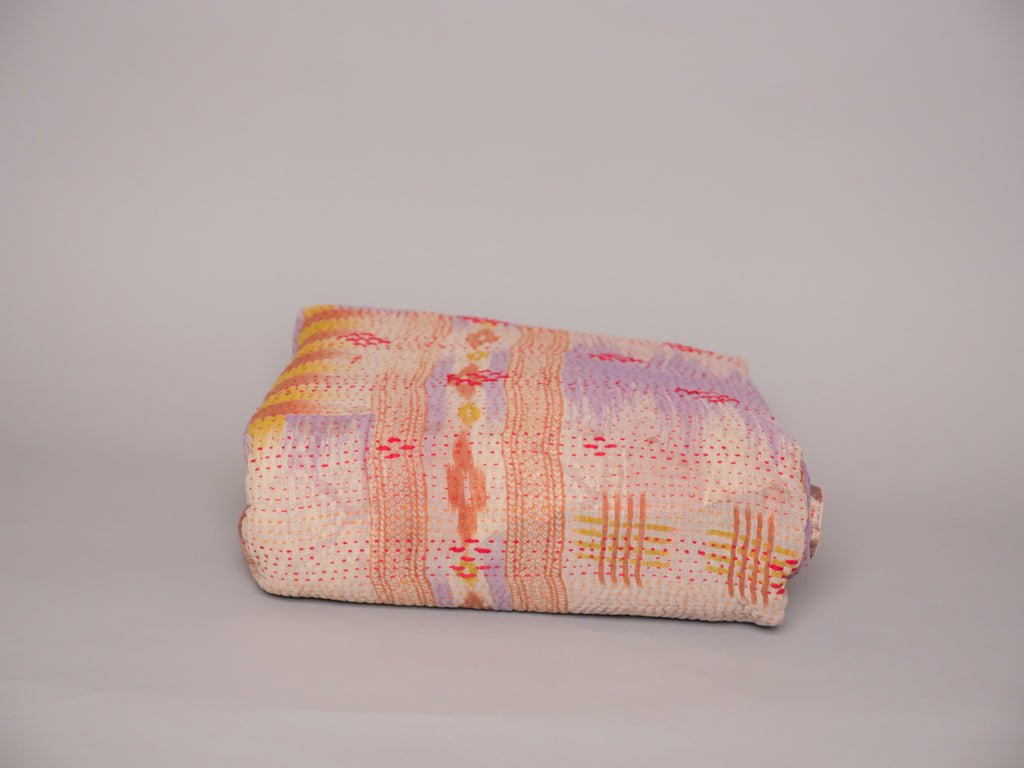 Vintage Kantha Plaid