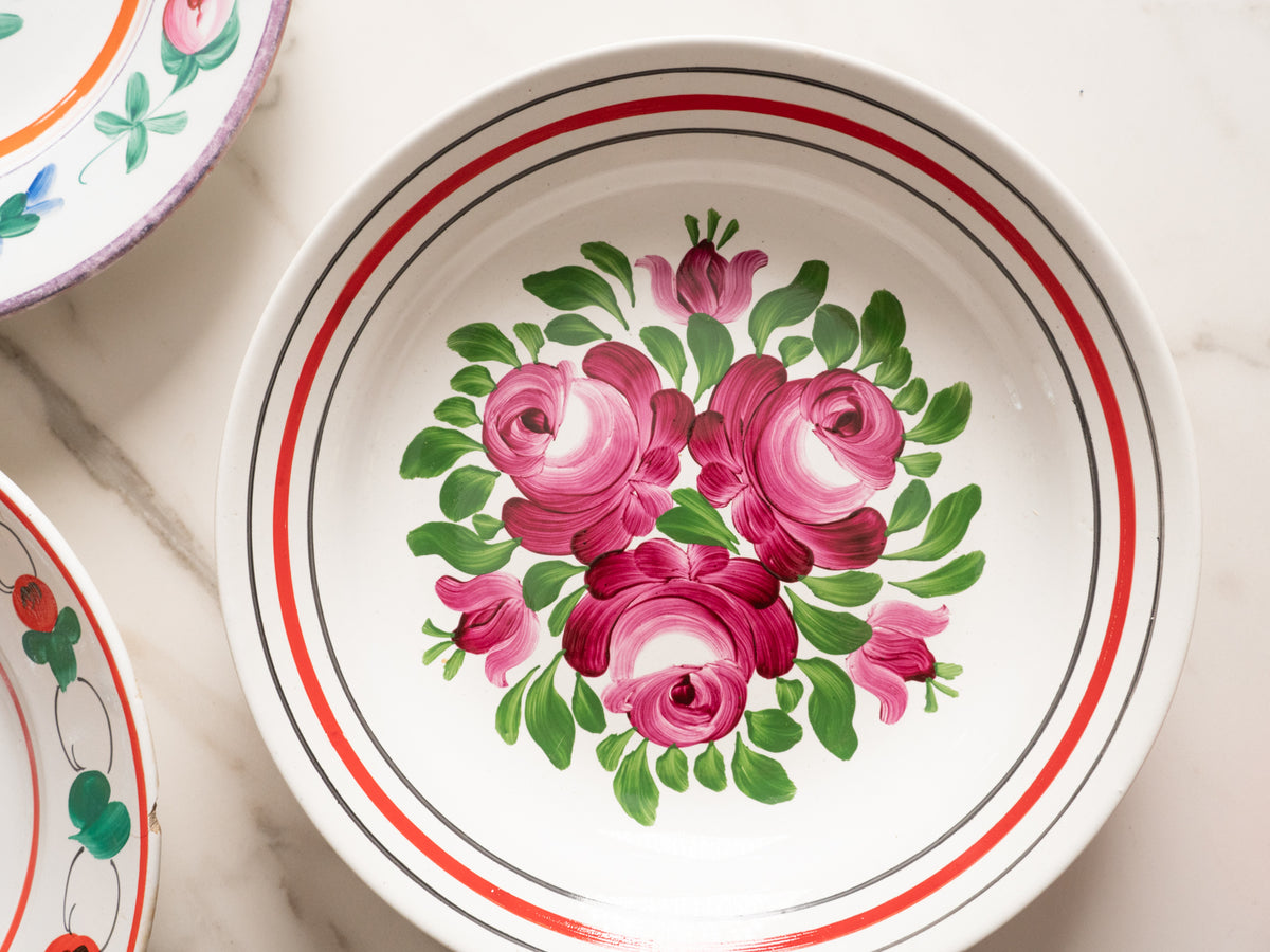 Hand-painted Hungarian plate