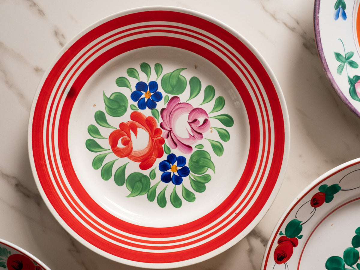 Hand-painted Hungarian plate