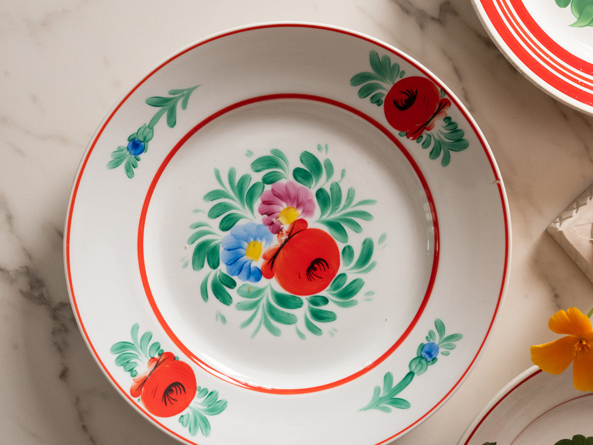 Hand-painted Hungarian plate