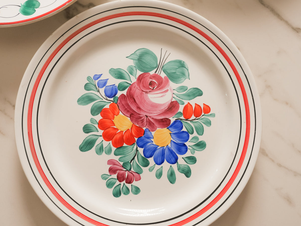 Hand-painted Hungarian plate