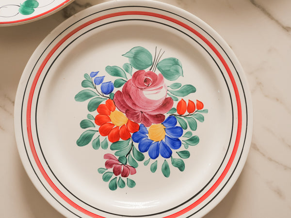 Hand-painted Hungarian plate