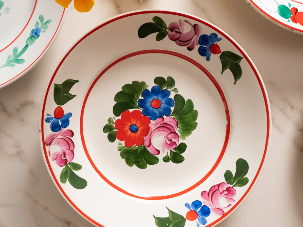 Hand-painted Hungarian plate