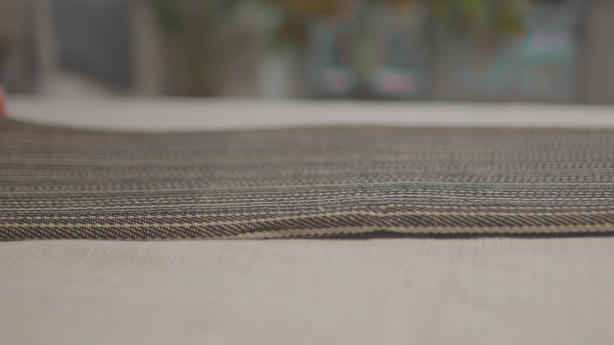 Handloomed heavy cotton throw No.3