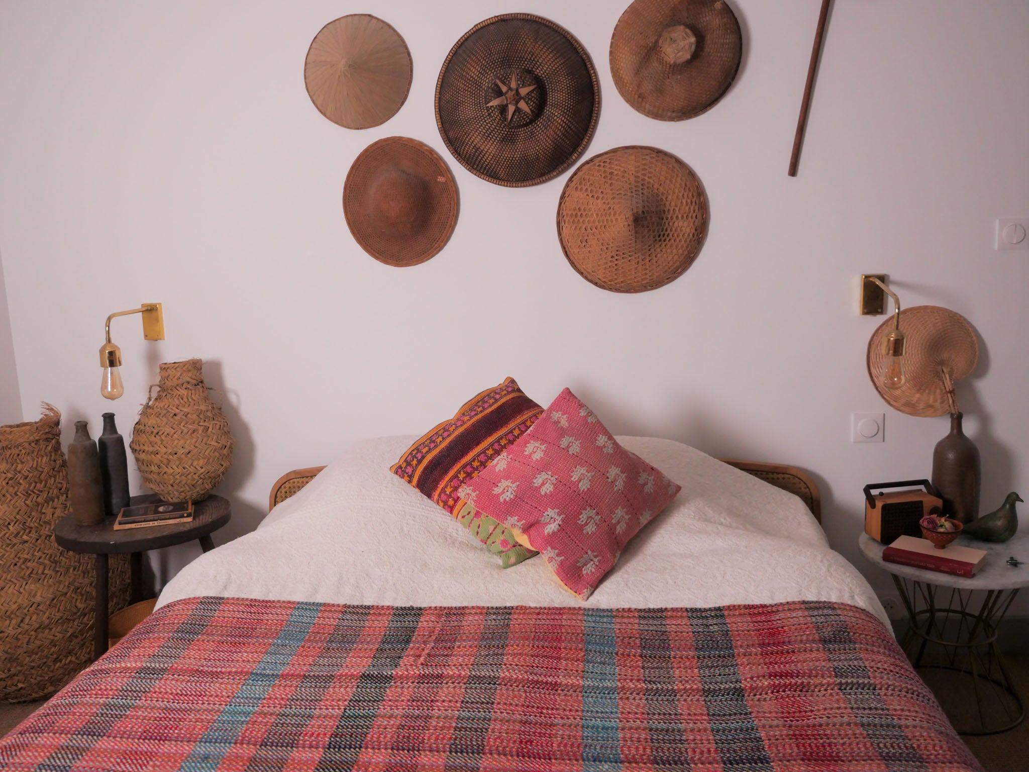 Khadi blanket, handwoven recycled wool No.326 Secondary image