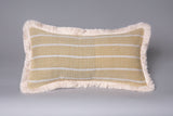 Cushion made from handloomed cotton, made close to Ouagadougou, Burkina Faso.